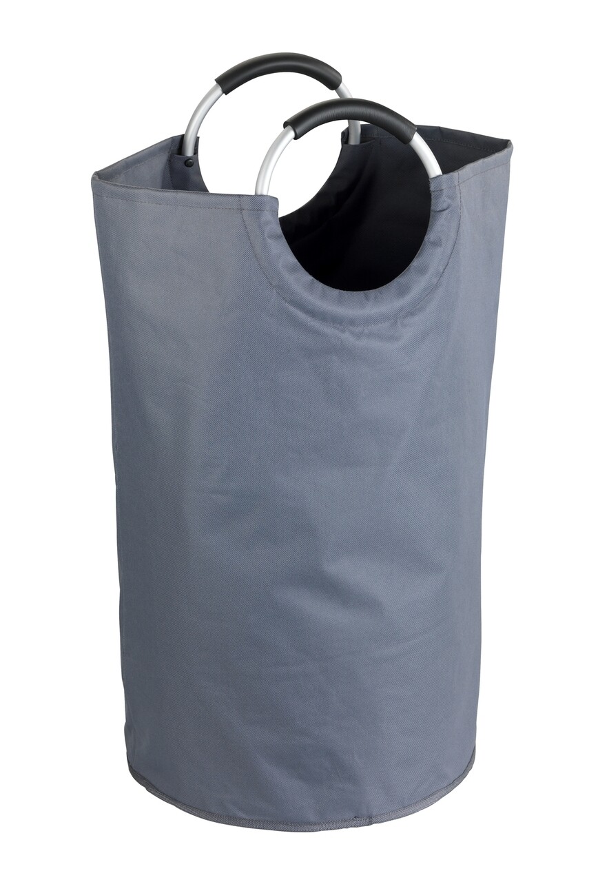 Cos de rufe, Wenko, Jumbo Stone, 69 L, 38 x 38 x 72 cm, poliester/aluminiu, gri - imagine 4